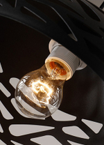 Pendant design lamp Kelly Cluster by Studio Italia Design (Black/sphere)