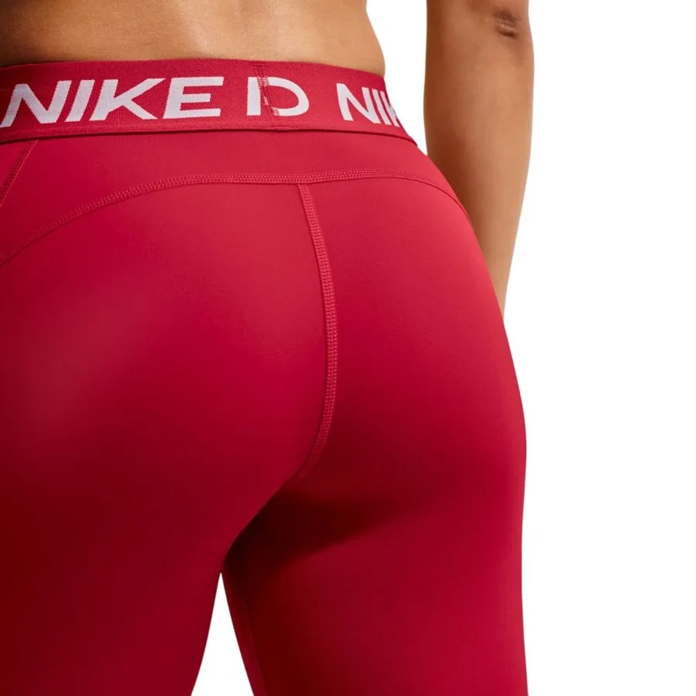 Леггинсы Nike Pro 365 Tight Leggins - tough red/white