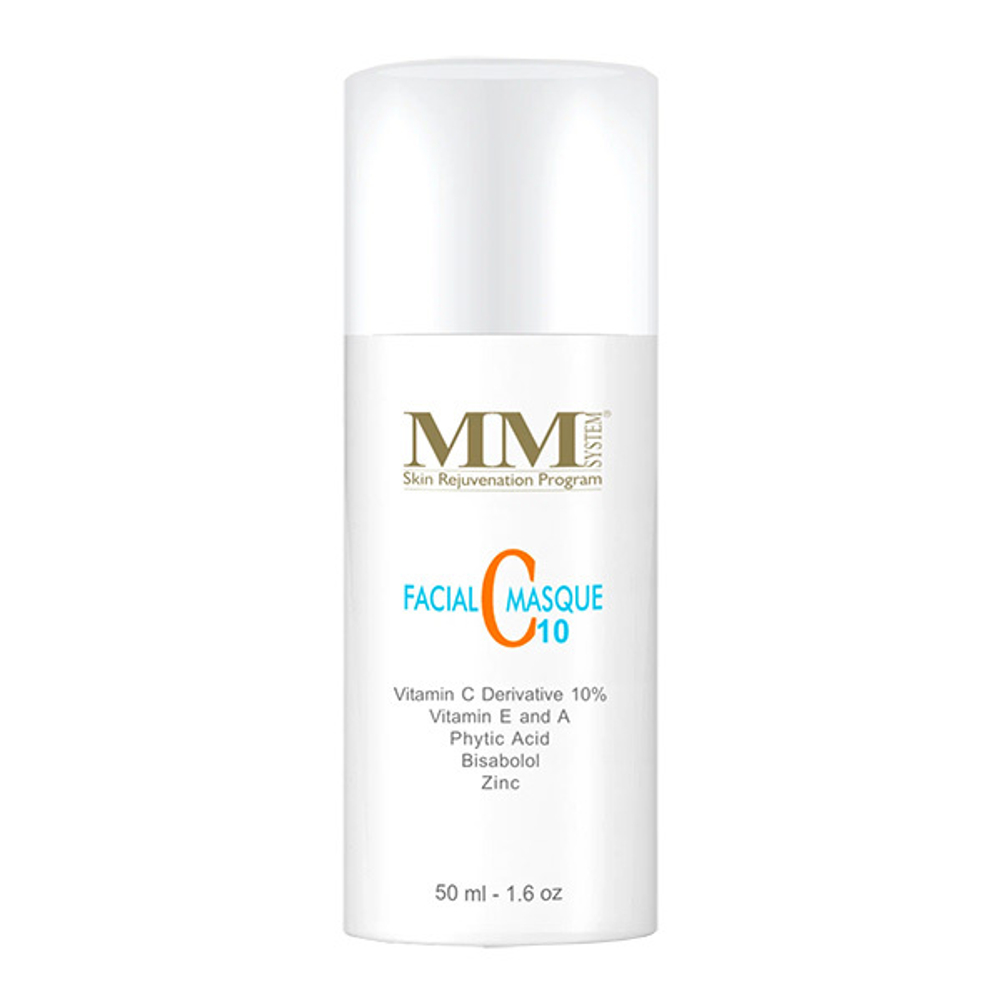 Антиоксидантная маска для лица с Витамином С 10% Mene&Moy System Antioxidante Facial Masque Vitamin C 50мл