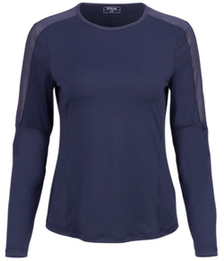 Женская футболка с длинным рукавом Fila Corina Longsleeve - navy