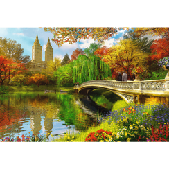 Puzzle "501" - Central Park, Manhattan, New York / Wooden Puzzles