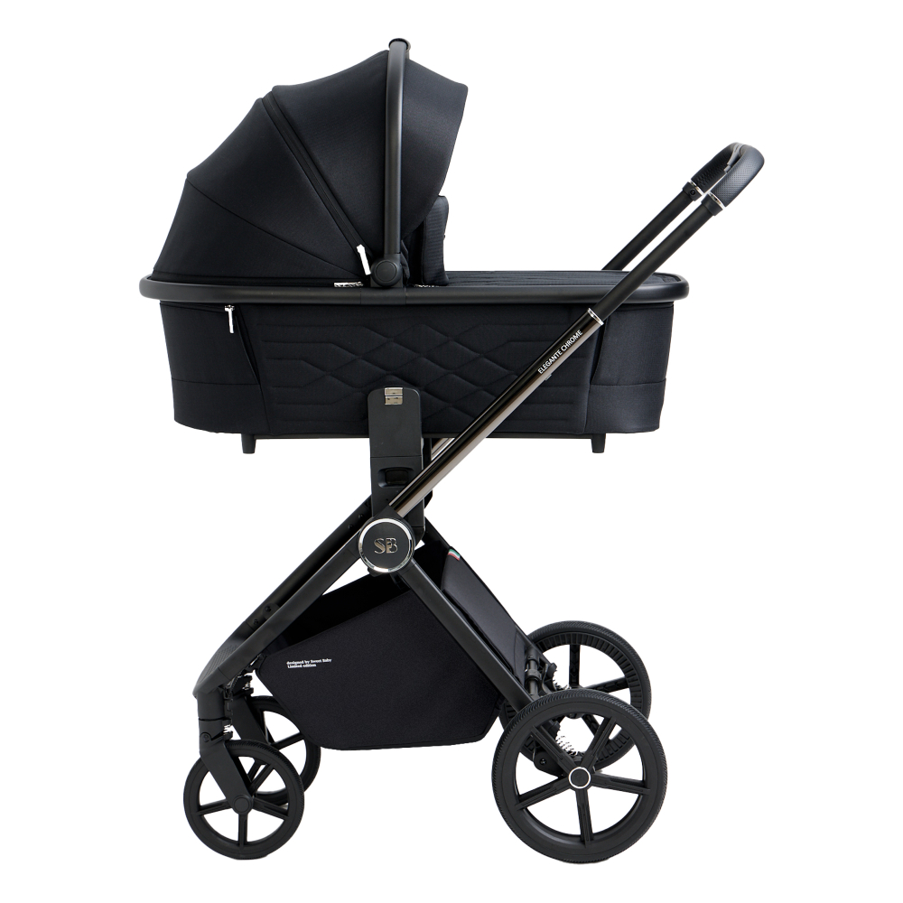 Коляска 2в1 SBL Elegante Chrome Black