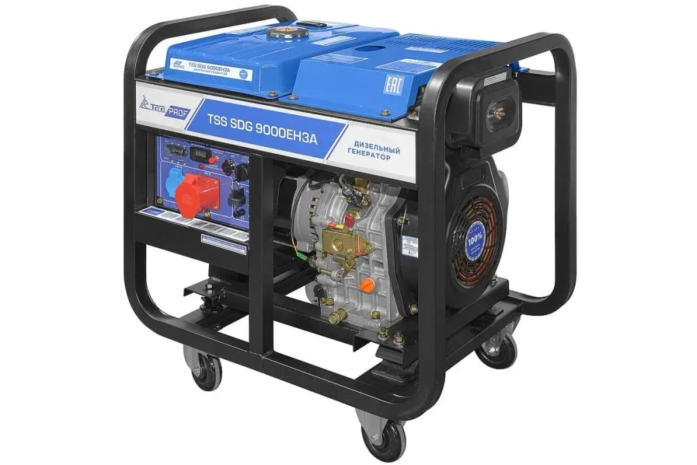 Дизель генератор (9 кВт) TSS SDG 9000EH3A