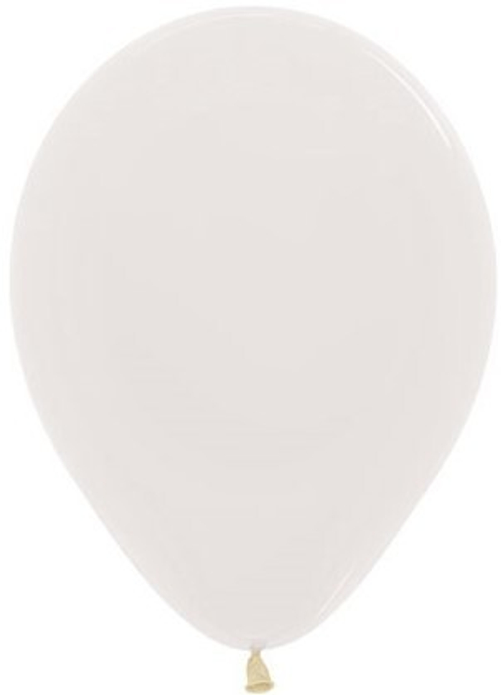 Шар (12''/30 см), Прозрачный (390), кристалл, 50 шт.