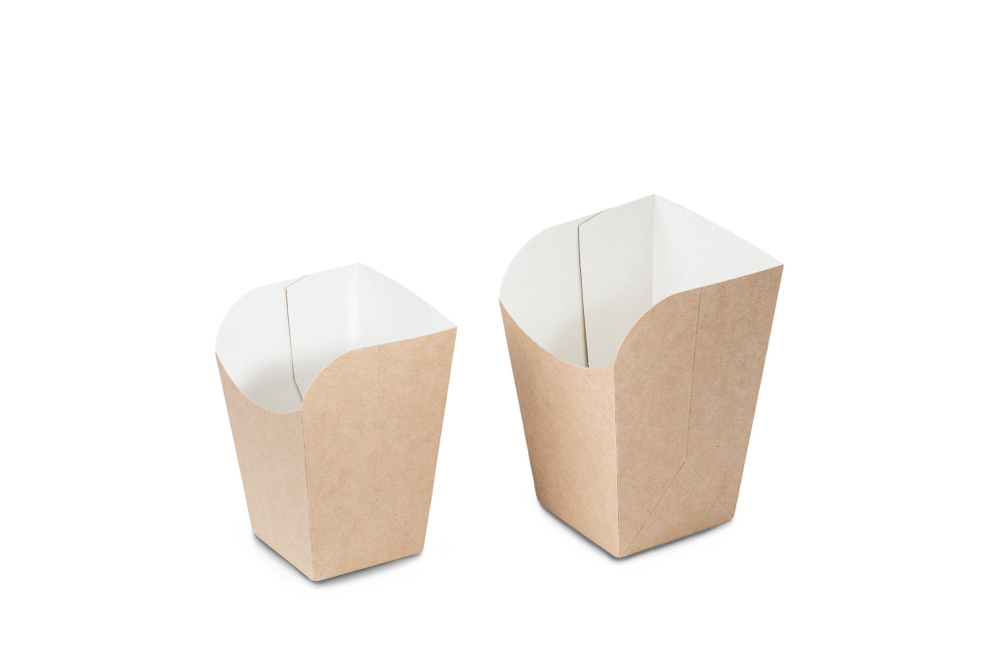 Упаковка OSQ SNACK CUP L для картофеля фри, попкорна, снеков