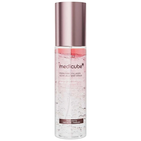 Medicube PDRN Pink Collagen Glow Jelly Mist Serum мист-сыворотка с ПДРН для лица