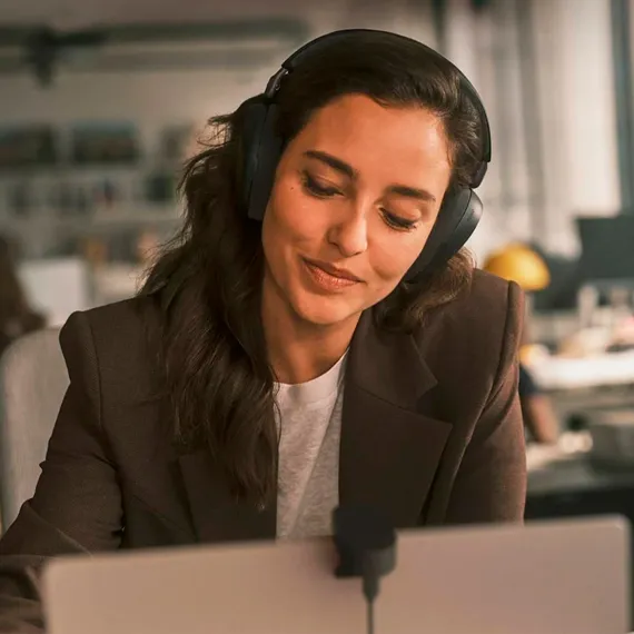 Jabra Evolve3 75 MS Link390a Black