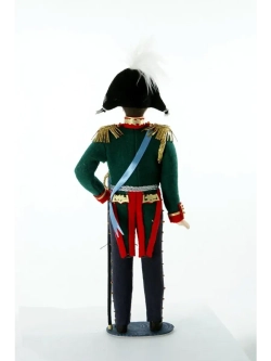 Кукла интерьерная. Пехотный генерал. Военный костюм. 1812 г. Россия