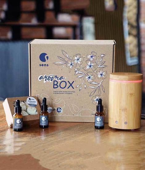 Подарочный набор Aroma Box Bamboo, Sens