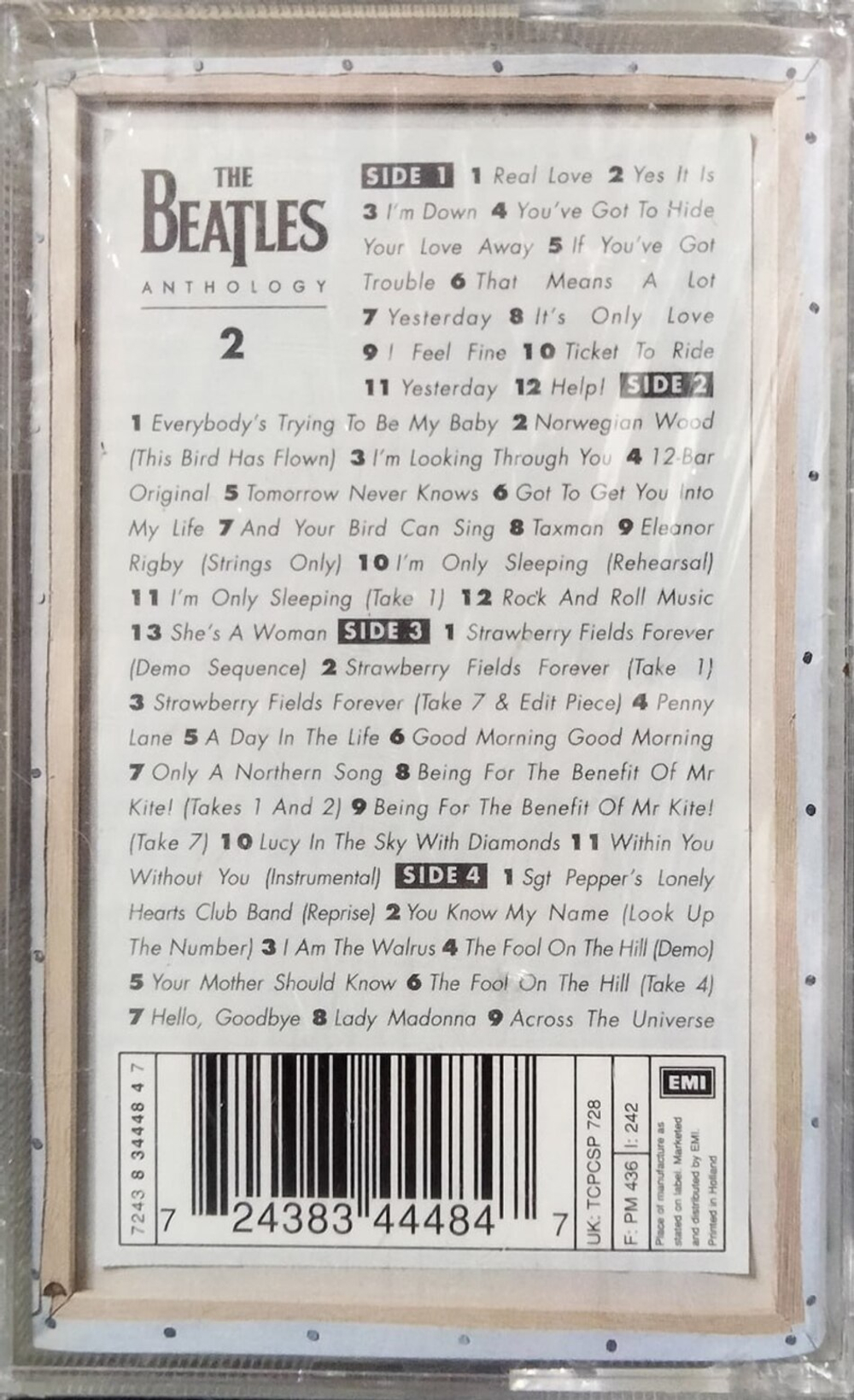Комплект / The Beatles – Anthology 1,2,3 (6MC)
