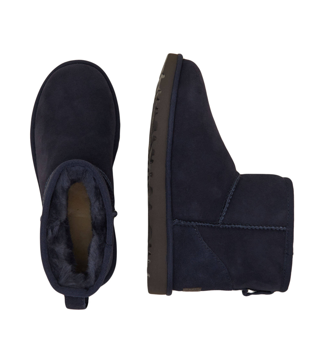 Кожаные угги w classic mini ii UGG - темно-синий(1016222)