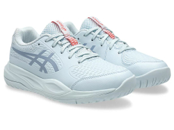 Детские теннисные кроссовки Asics Gel-Resolution X GS — небесно-голубой/серо-голубой