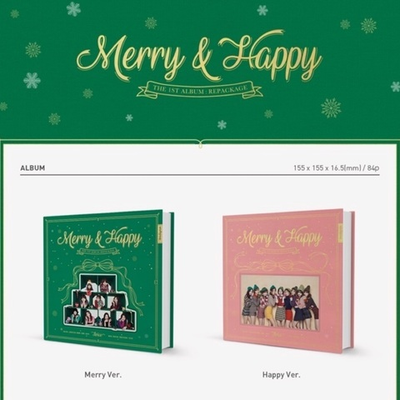 Альбом TWICE - Merry & Happy