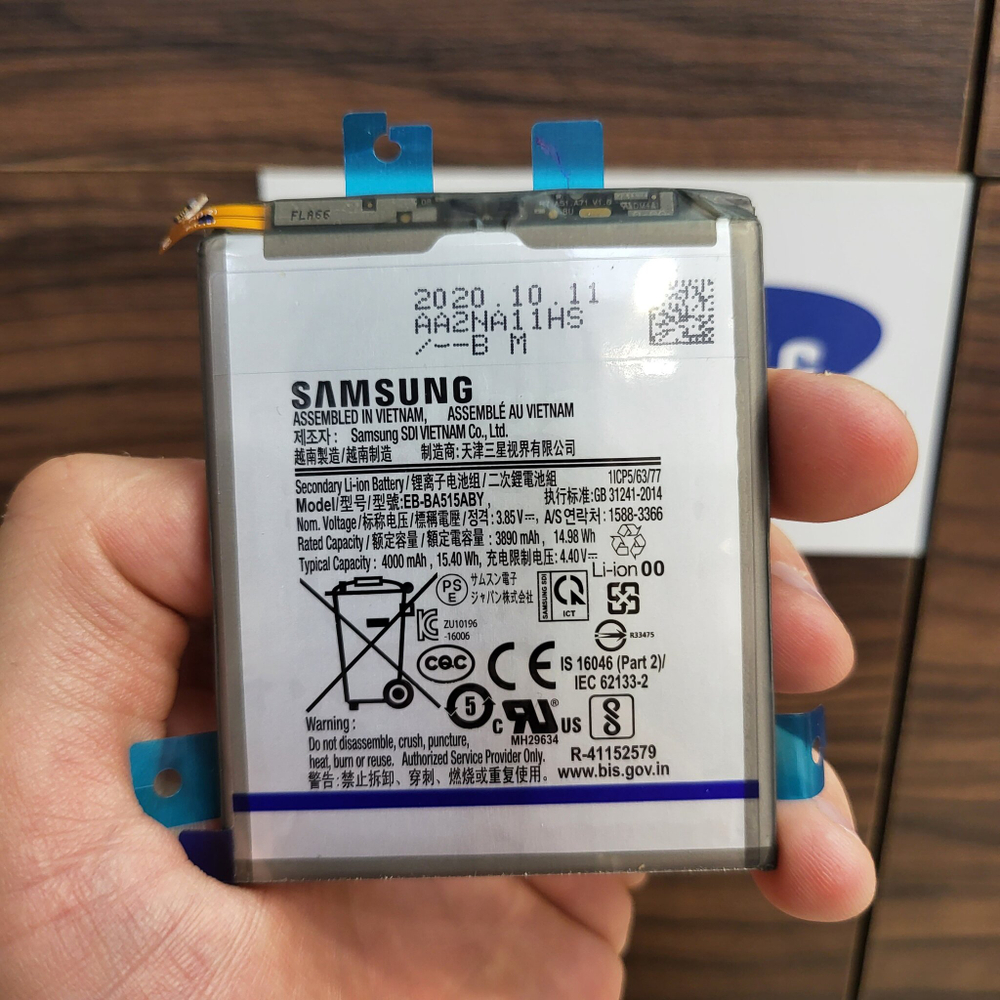 Аккумулятор Samsung A51 оригинал 100%