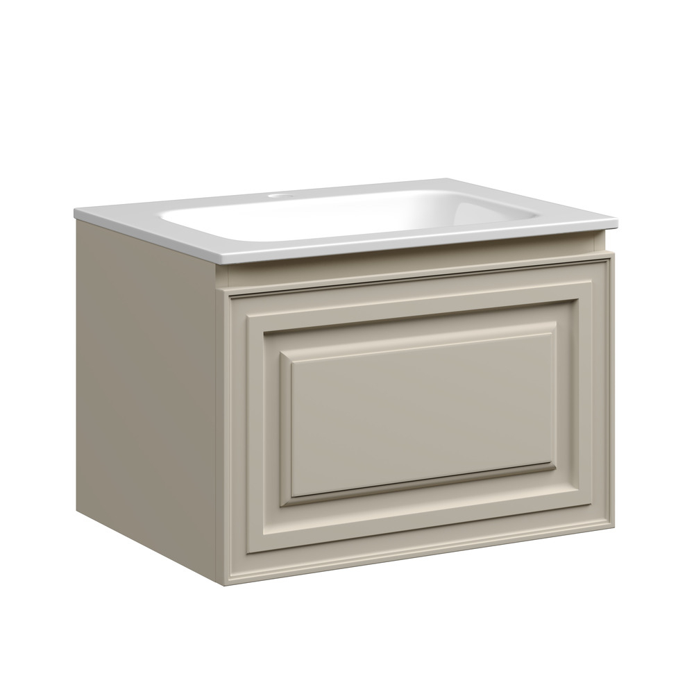 Тумба подвесная под раковину Sancos Very, Beige Soft 590х445х406, арт. VR60CE