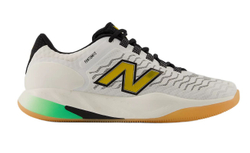 Meskie buty tenisowe New Balance Fresh Foam X CT-Rally v2 - white/metallic gold
