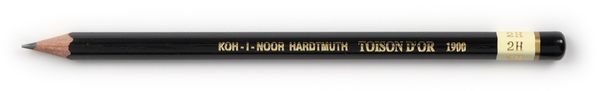 Карандаш чернографитный KOH-I-NOOR ТУАЗОН Д`ОР 1900, 2H