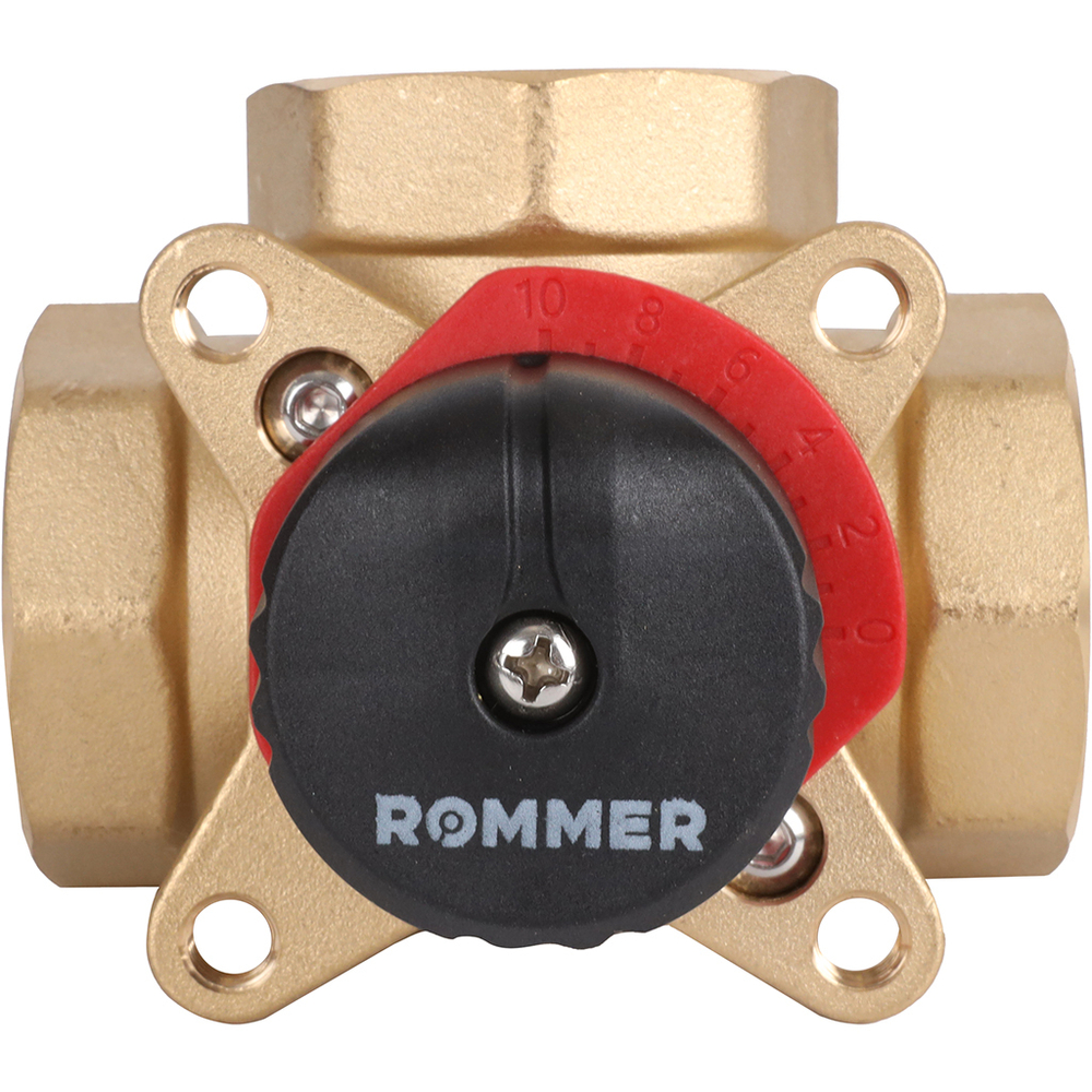 ROMMER трехходовой смесительный клапан 1 1/4" ВР KVs 16