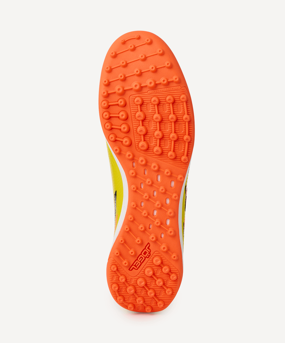 Бутсы многошиповые Evofly TF PRO Yellow/orange