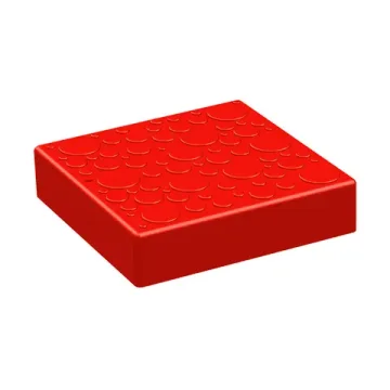 Крышка 12x12x3 см для конструктора 10"