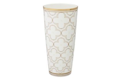 Ваза Noritake 26см Трефолио с золотым кантом