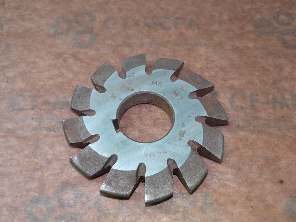 Фреза модульная М5 №7 (Р6М5) z=11