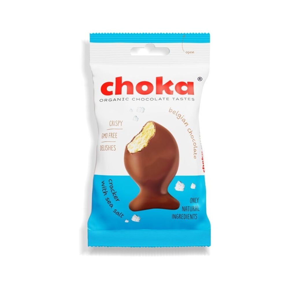 Choka Крекерс солью в шоколаде,45 гр