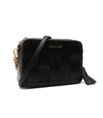 Кожаная сумка через плечо Jet Set Michael Kors - черный(32S3GJ6M2L)