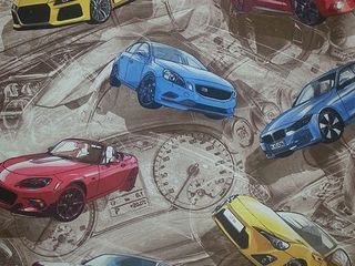 Микровелюр TopGear brown / Топгир браун 003