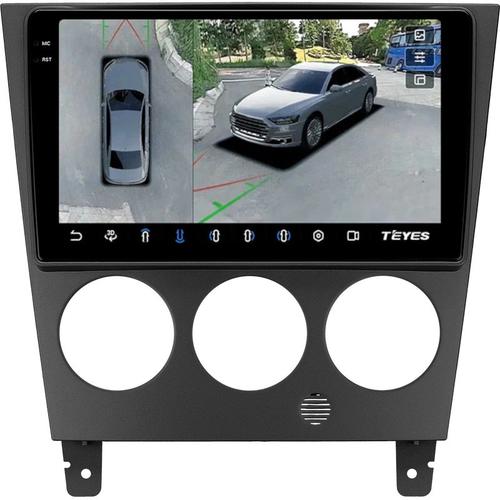 Магнитола для Subaru Impreza 2 GD GG 2002-2007 - Teyes CC3-2K-360 монитор 9.5" 2K QLED на Android 10, Быстрая, CarPlay, 4G SIM-слот, 4 камеры в комплекте