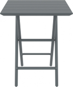 Стол пластиковый складной Siesta Contract Helen Folding Table 60, темно-серый