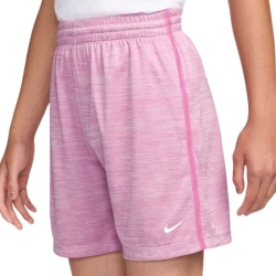 Детские теннисные шорты Nike Kids Dri-FIT Multi Big Training - playful pink/pink rise/white