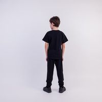 Легинсы со спущенным шагом "Bb team black" подростковые