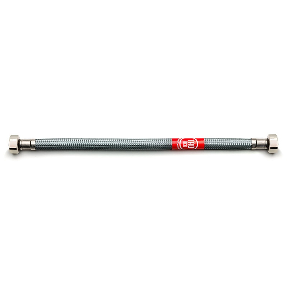 Гибкая подводка Tucai в стальной оплетке, 60 см, 1/2", вн. - вн. (3953)