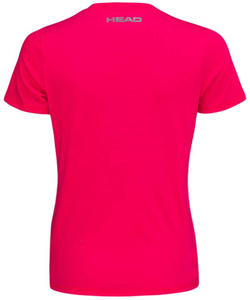 Женская теннисная футболка Head Club Lara T-Shirt - Розовый