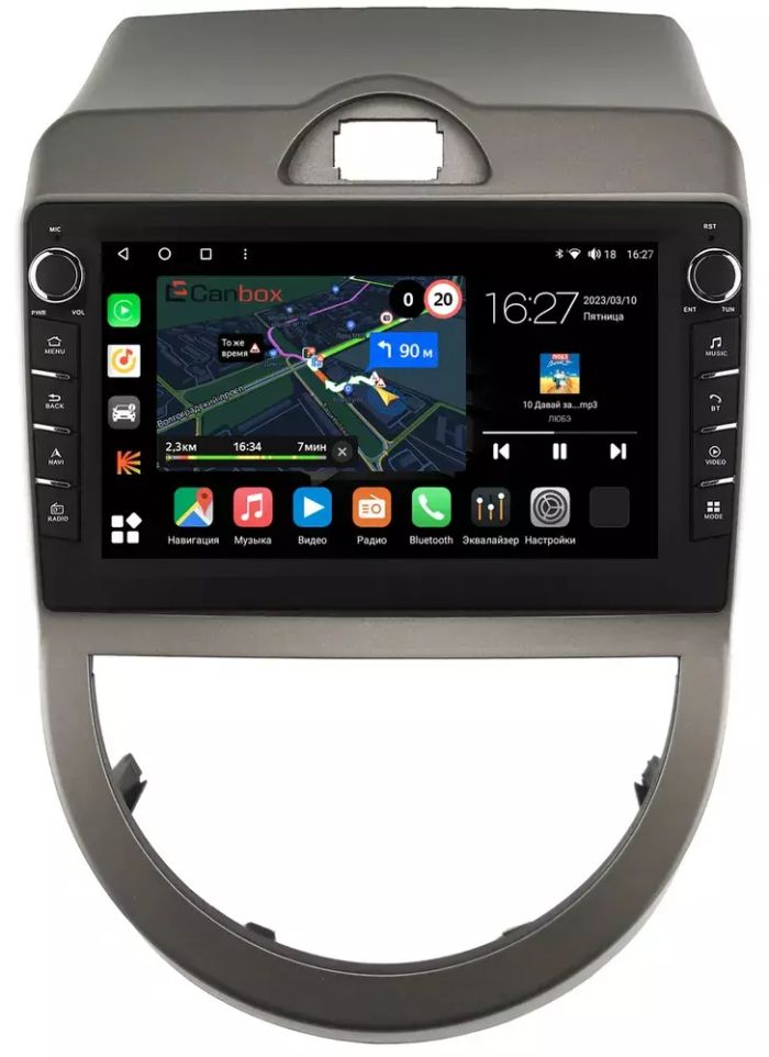 Магнитола для KIA Soul 2008-2011 (AM) - Canbox 9-337 Android 10, Быстрая, CarPlay, 4G SIM-слот