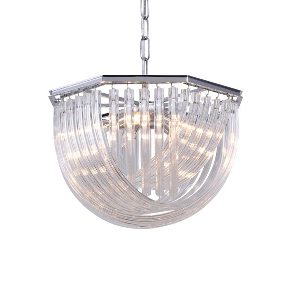 Люстра Murano 5 chrome