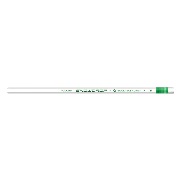 Карандаш чернографитный с ластиком незаточенный ТМ (HB) 84 шт, Snowdrop 1-964, ВКФ 1-964