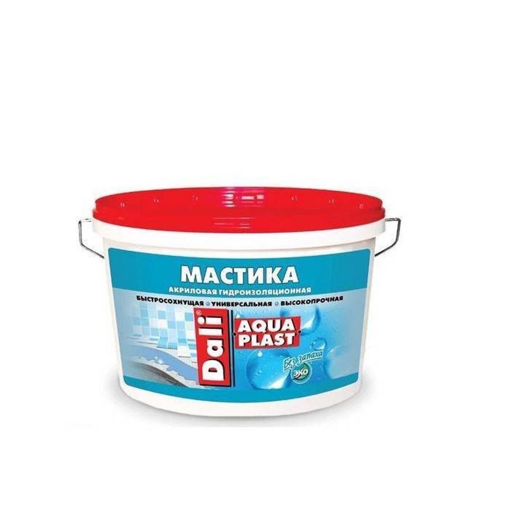 МАСТИКА DALI AQUAPLAST АКРИЛОВАЯ ГИДРОИЗОЛЯЦИОННАЯ 9Л МАСТИКА DALI AQUAPLAST АКРИЛОВАЯ ГИДРОИЗОЛЯЦИОННАЯ 9Л