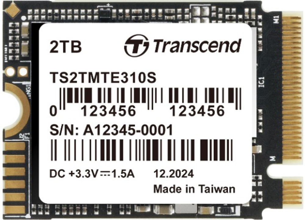 Накопитель SSD M.2 2230 Transcend MTE310S 2048 ГБ