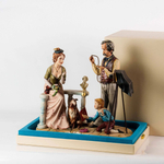 Фарфоровая композиция Capodimonte «У фотографа»
