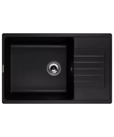 Кухонная мойка Kuppersberg ROYS 1B1D BLACK METALLIC