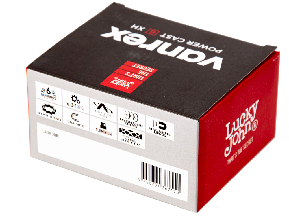 Катушка мульт. Lucky John Vanrex POWER CAST 6 XH