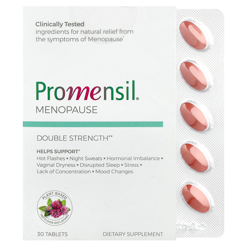 Promensil, поддержка в период менопаузы, 30 таблеток