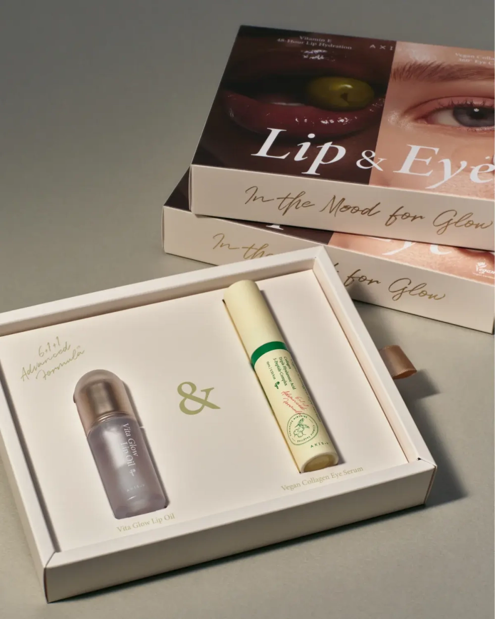 Axis-Y Vegan Collagen Lip & Eye Set