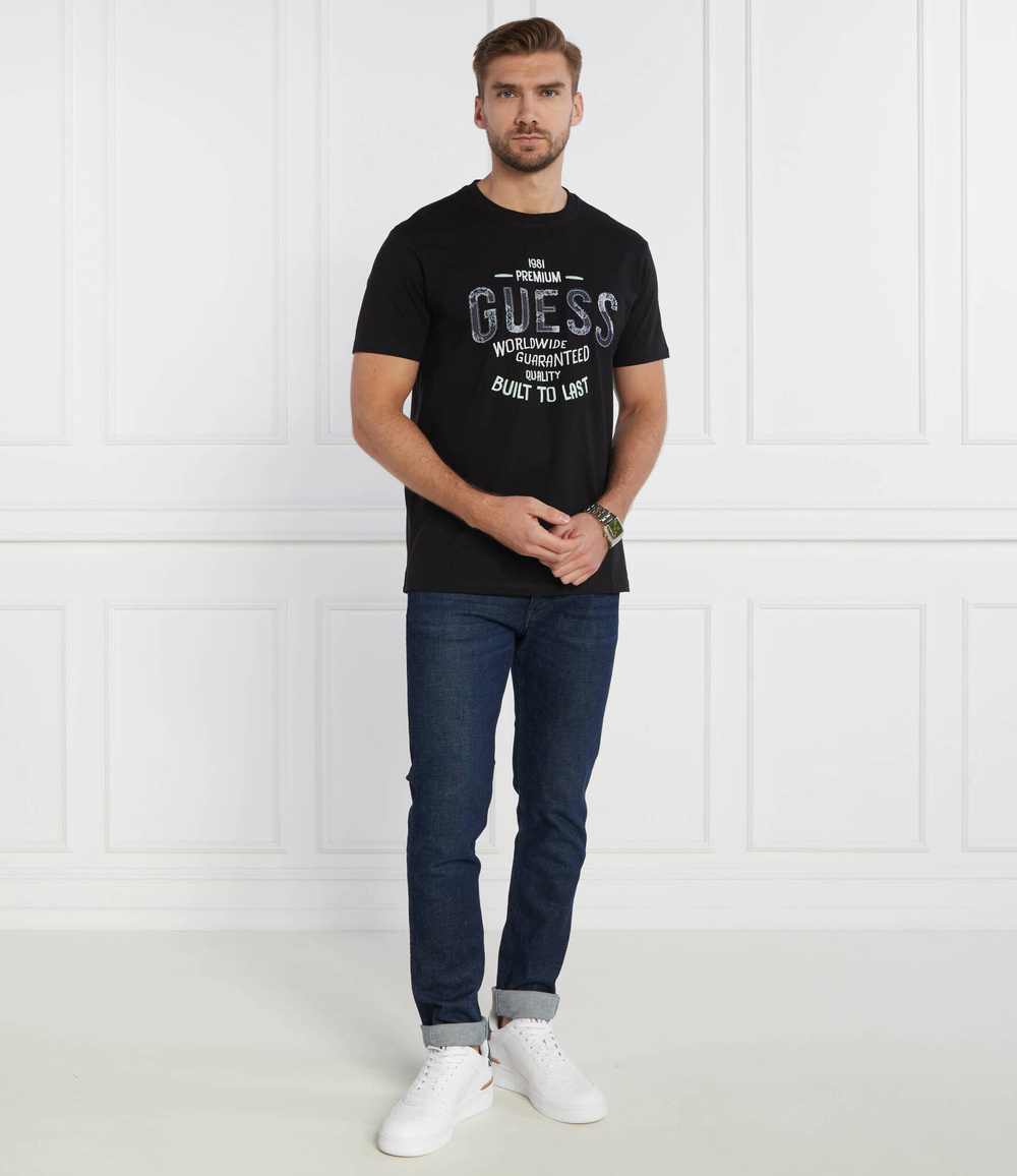 Футболка SS CN GUESS PATCH GUESS - черный(M3BI41 K8FQ4)