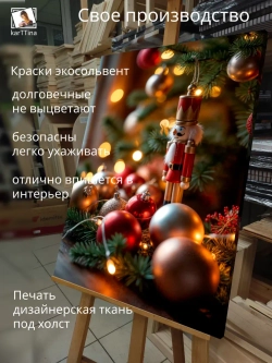 Картина на стену Щелкунчик 30х40см 1шт.