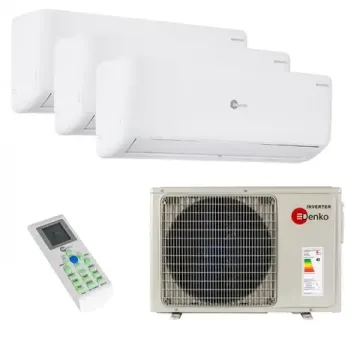 Мультисплит система на 3 комнаты Denko DHMULT - 09 + DHMULT - 12 x 2 / DNMULT - 30/3