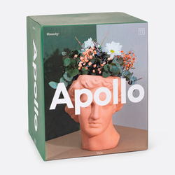 Ваза для цветов 23.4см Doiy Apollo терракотовая