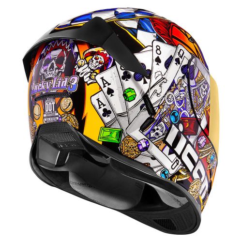 Купить Мотошлем Интеграл Icon Airframe Pro Luckylid 3 / Микс